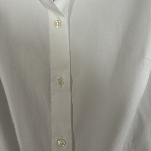 Dolce&Gabbana Poplin Classic-Fit Collared Shirt white Sz 44 (8) - Picture 4 of 7